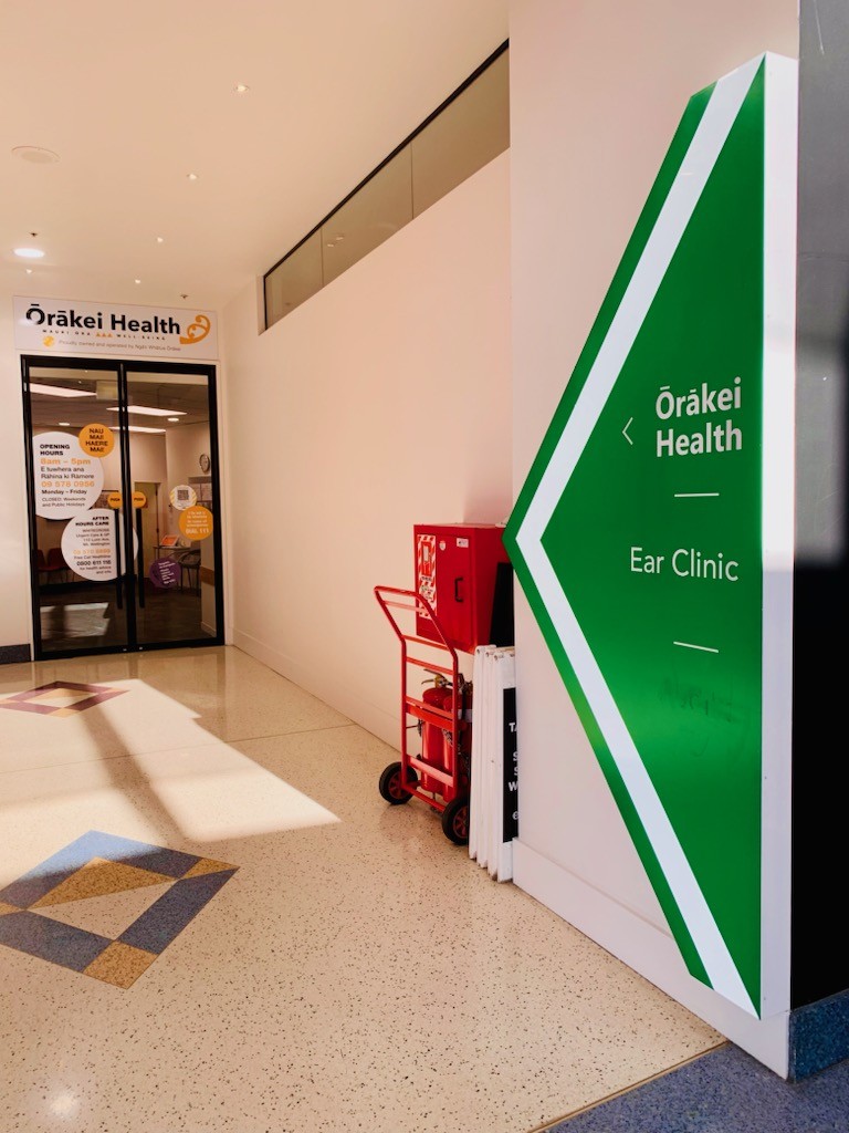 Entrance to Eastridge Ear Wax Removal Clinic, Mission Bay Auckland